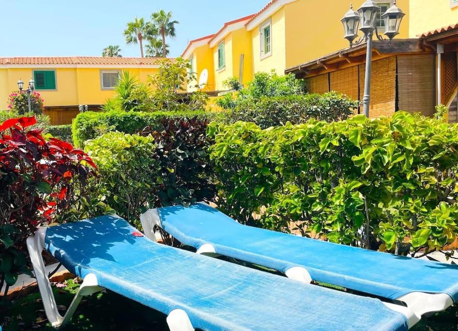 3Etagen-Ferienhaus,beheizter Pool,WLan,Entspannung Maspalomas  Exterior foto