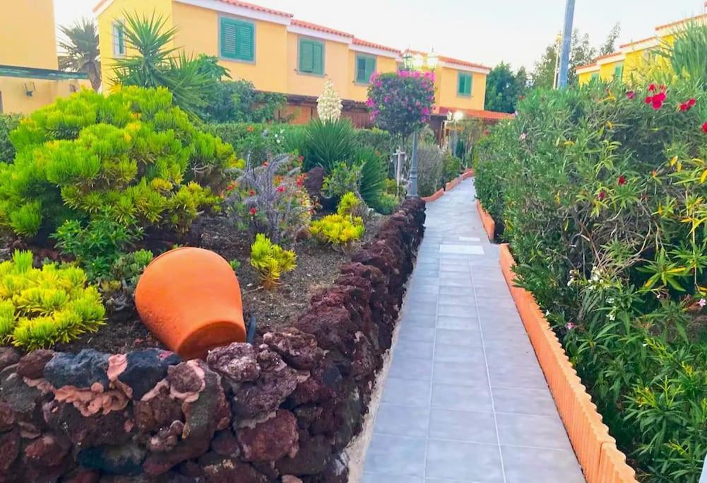3Etagen-Ferienhaus,beheizter Pool,WLan,Entspannung Maspalomas  Exterior foto
